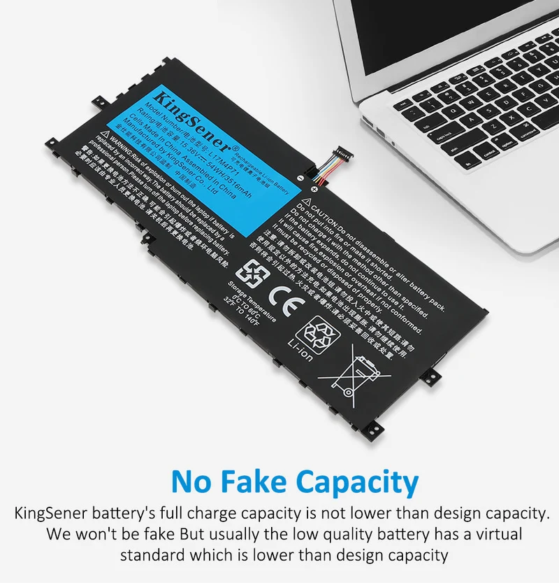 L17M4P71 Laptop Battery For Lenovo ThinkPad X1 Yoga 3rd Gen Series L17M4P73 SB10K97638 01AV499 SB10K97623 01AV474 02DL003 L17C4P71 01AV475 SB10K97624 15.36V 54Wh 3520mAh