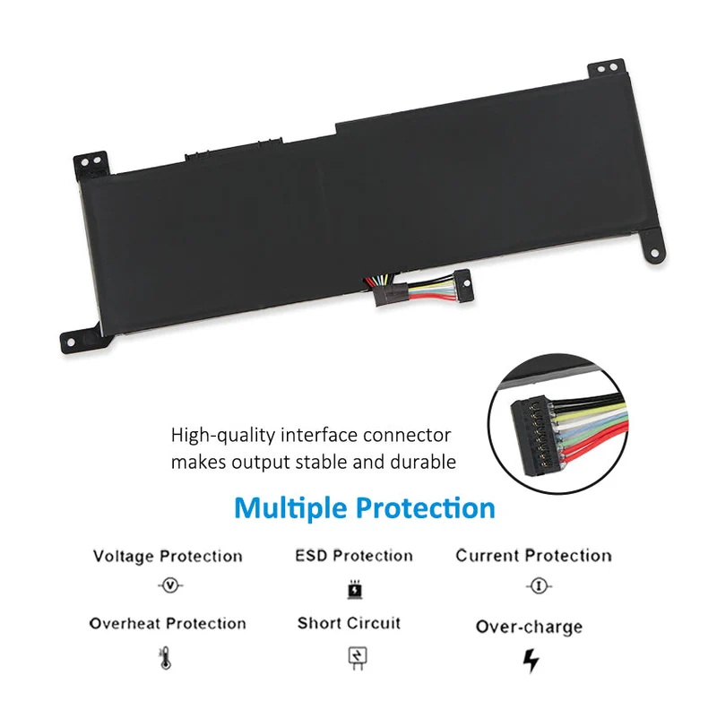 L19M2PF0 Laptop Battery For Lenovo Ideapad Slim 1-14AST-05 1-11AST-05 1-11ADA05 1-14ADA05 Series L16L2PB3 81VR 81VS 82GV 82GW 2ICP6/54/90 5B10V25257 5B10W67171