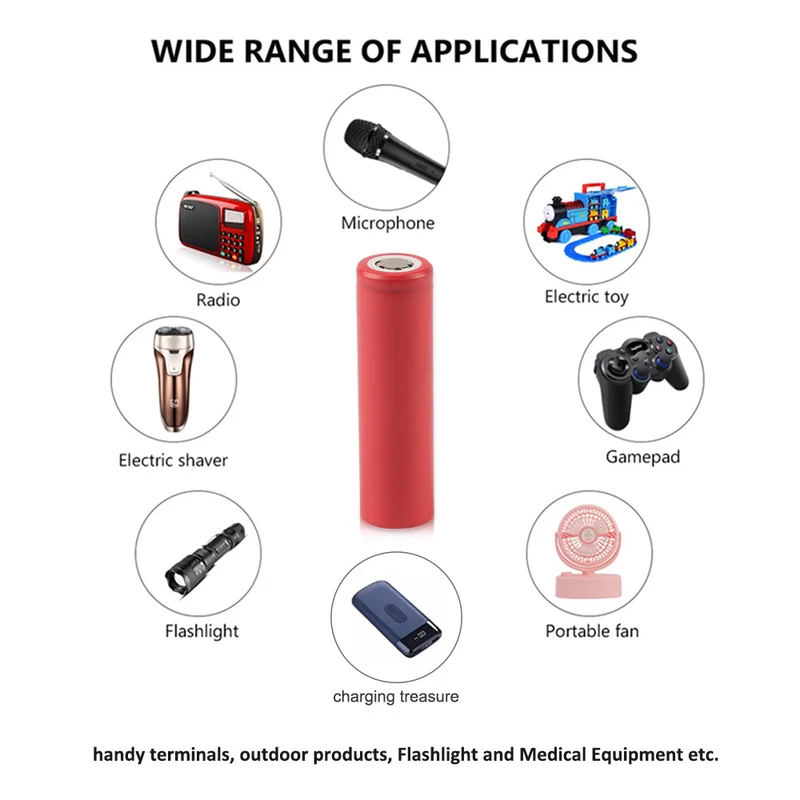 2250mAh 1.51A power battery for SANYO flashlight scooter LED lamps bicycle computer battery pack