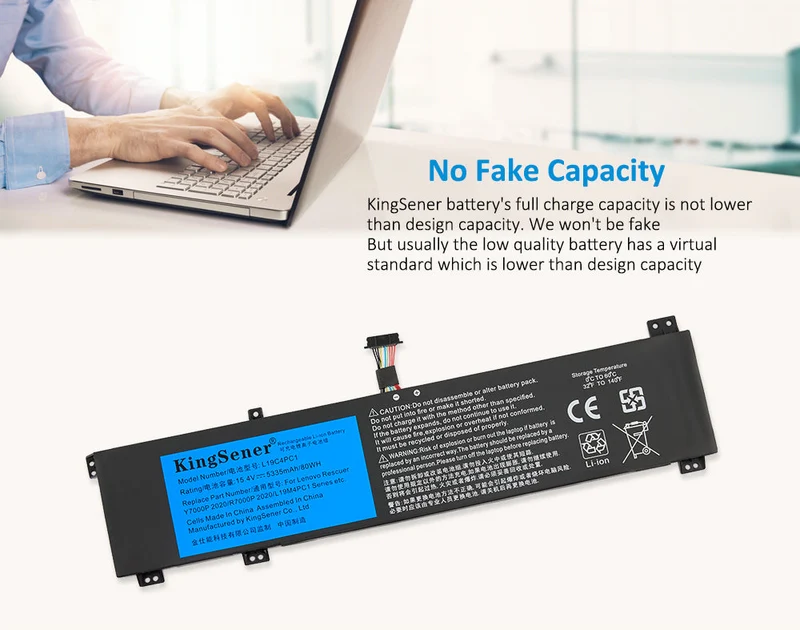 L19C4PC1 Battery for Lenovo Legion Y7000P R7000P 80Wh