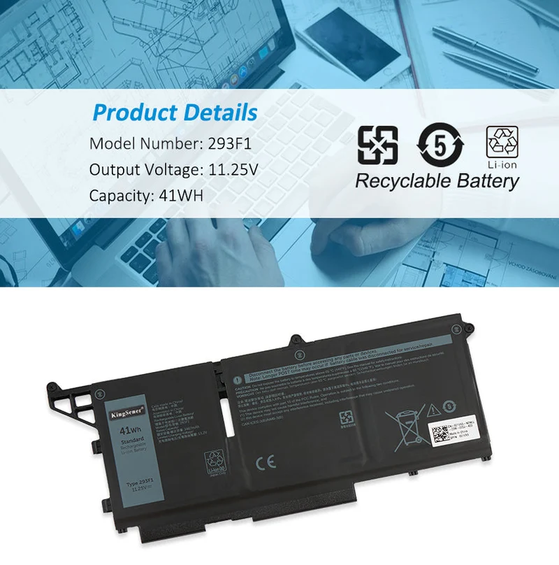 293F1 Battery for Dell Latitude 5330 5430 5530 7430 7530