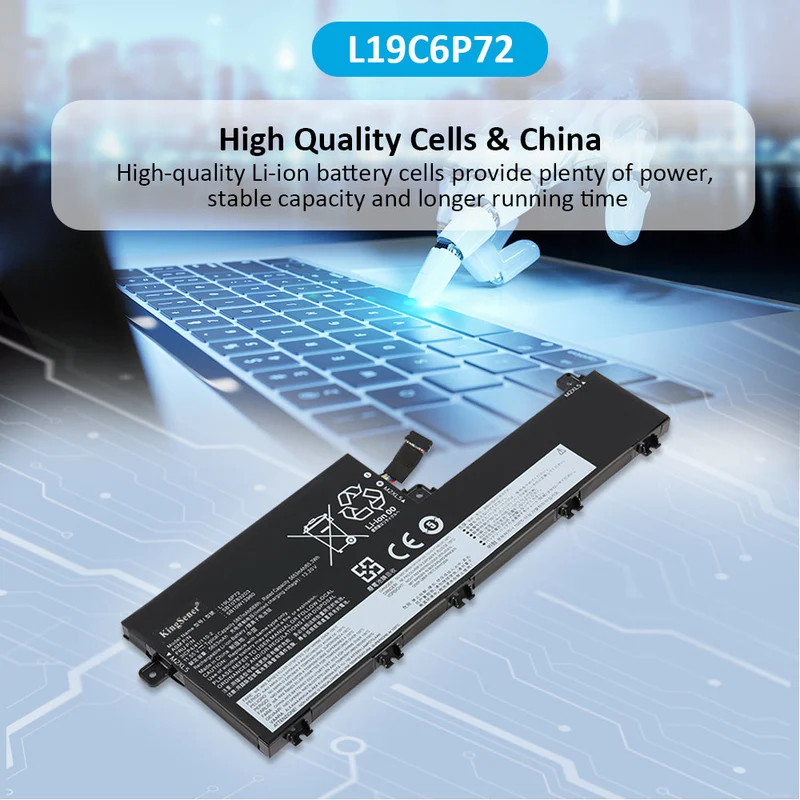 L19C6P72 Battery for Lenovo ThinkPad T15p P15v 68Wh