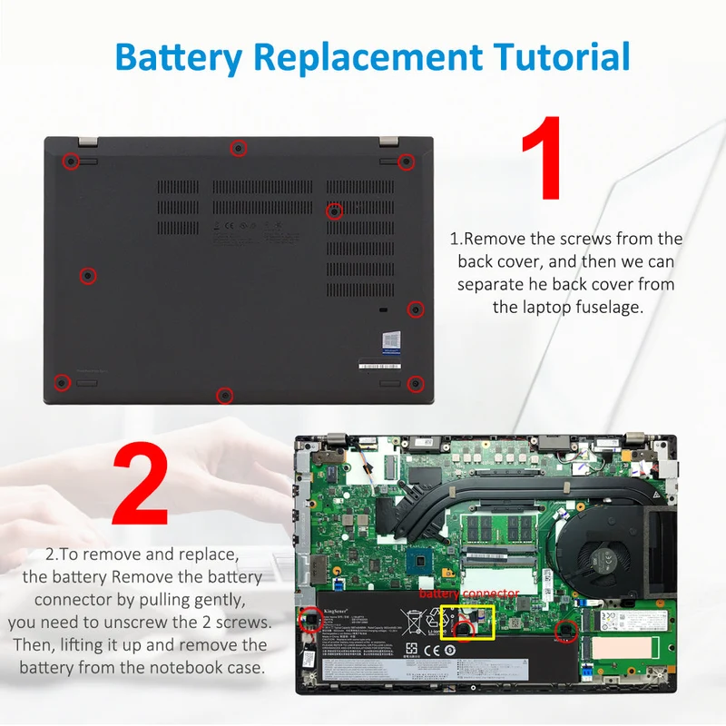 L19C6P72 Battery for Lenovo ThinkPad T15p P15v 68Wh