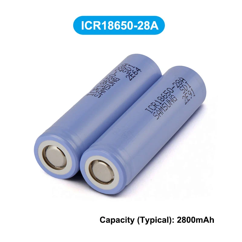 ICR18650-28A Samsung 2800mAh 3.8V Li-ion Battery Cell