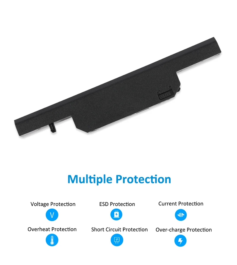 N650BAT-6 Laptop Battery 11.1V 48.84Wh For Clevo DD-Pro CW65L003 K660D-G6D1 CW65S07 DD II-8481S1N DD-KG81S1N DC-6481S1N CS65S04 TR G150S-F CW65S10 | KingSener