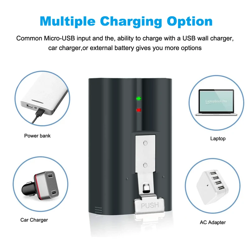 V4 Battery for Ring Video Doorbell 2 3 Spotlight Camera