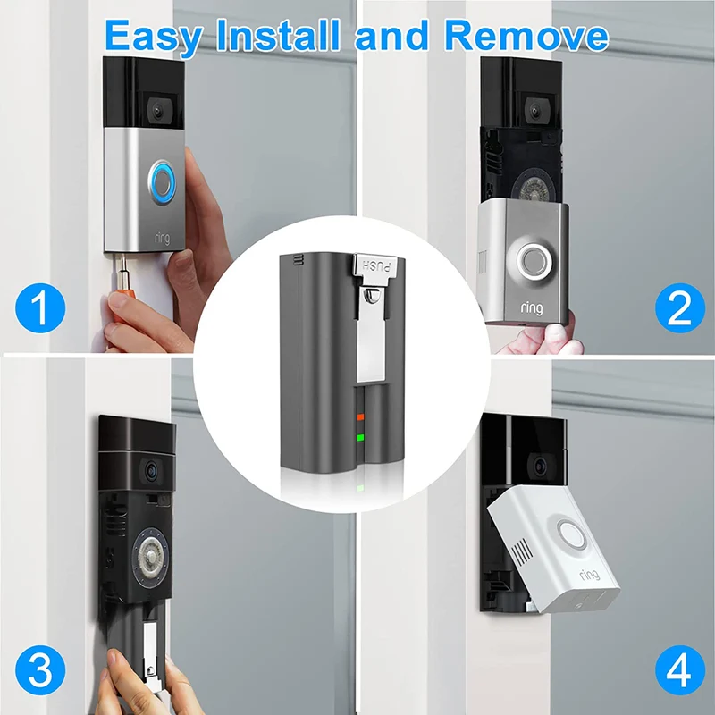V4 Battery for Ring Video Doorbell 2 3 Spotlight Camera