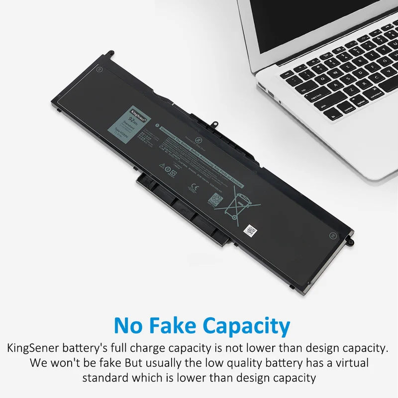 VG93N Battery for Dell Latitude 5480 5490 92Wh M.2
