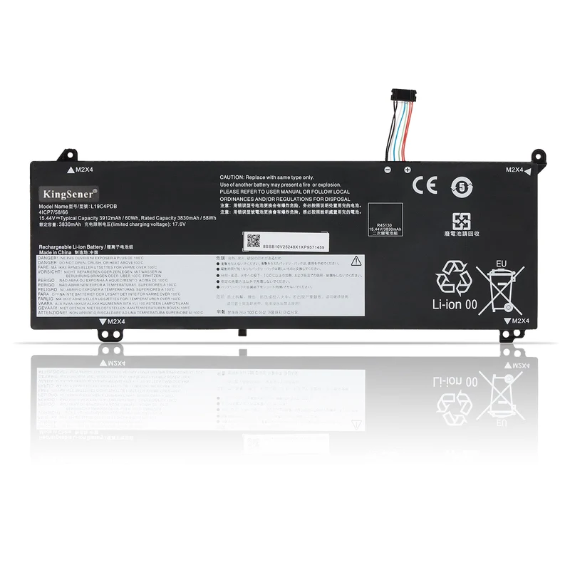 L19C4PDB Battery for Lenovo ThinkBook 14s Yoga ITL 60Wh