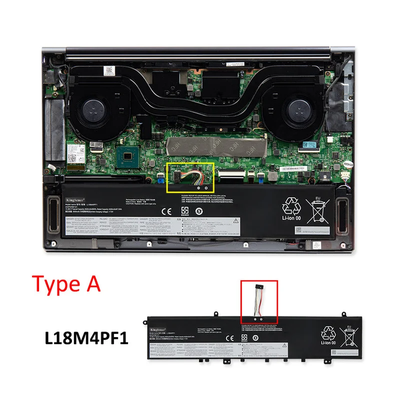 L18M4PF1 Battery for Lenovo Yoga 9-15IMH5 C940-15IRH