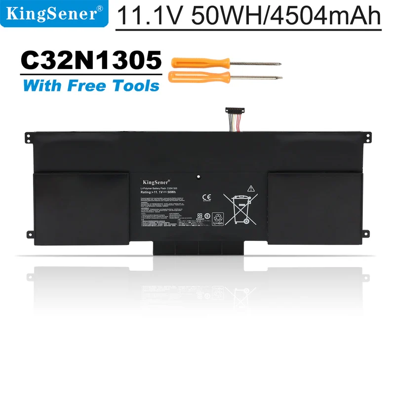 C32N1305 Laptop Battery for ASUS ZenBook UX301 / UX301L / UX301LA — 11.1V 50Wh