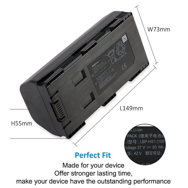 Drone Battery LBP-HS1 LBP-HM1 For Sony Airpeak S1 Drone 2518mAh/93WH 37V