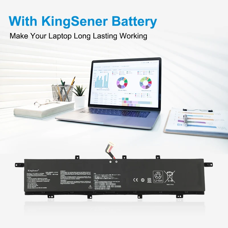 Battery For Asus ZenBook Pro Duo 15 OLED UX582LR-H2017T Series