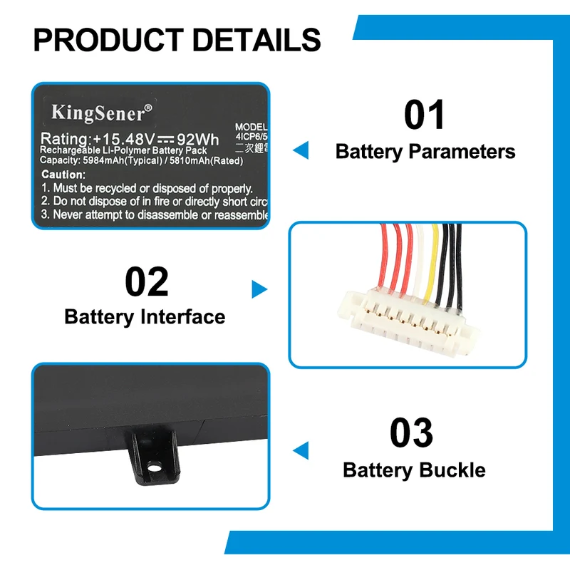 Battery For Asus ZenBook Pro Duo 15 OLED UX582LR-H2017T Series