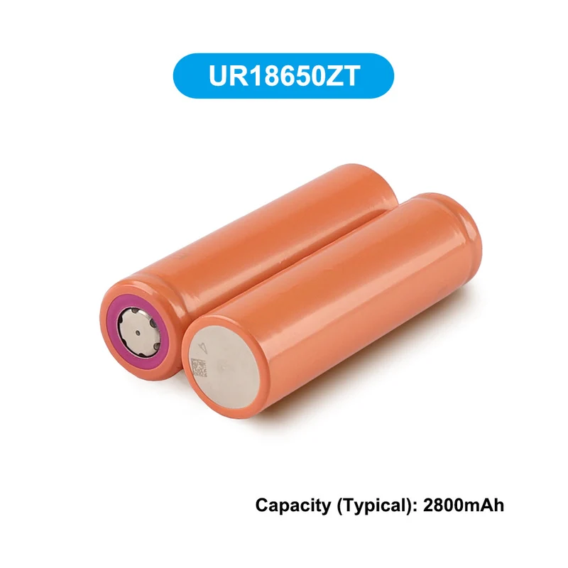 6PCS Sanyo Panasonic UR18650ZT 18650 Rechargeable Li-ion Battery 3.7V 2800mAh