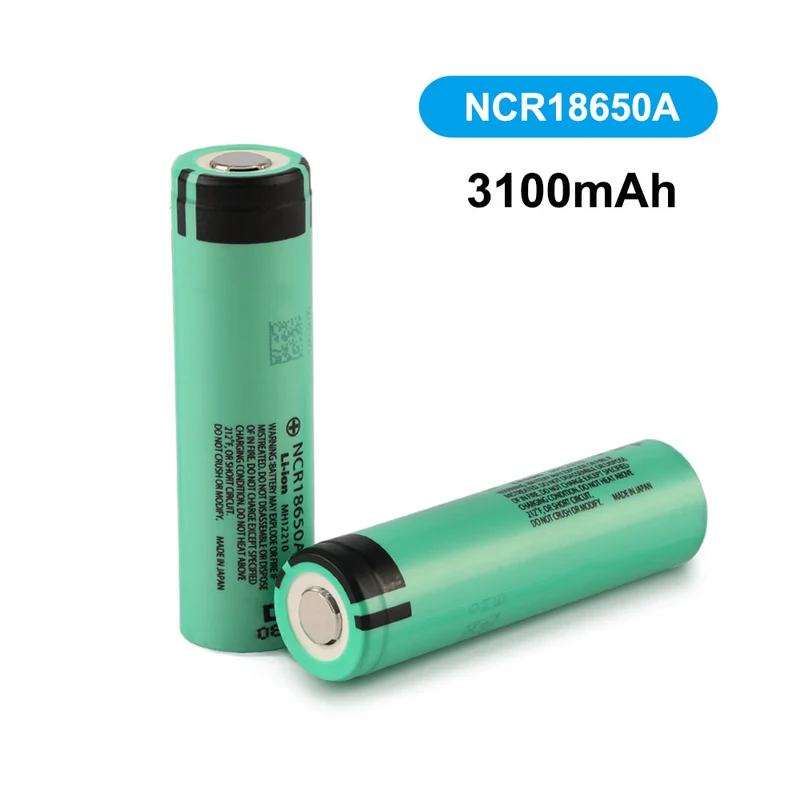 6PCS Rechargeable Li-ion Battery For Panasonic NCR18650A 18650 3.6V 3100mAh