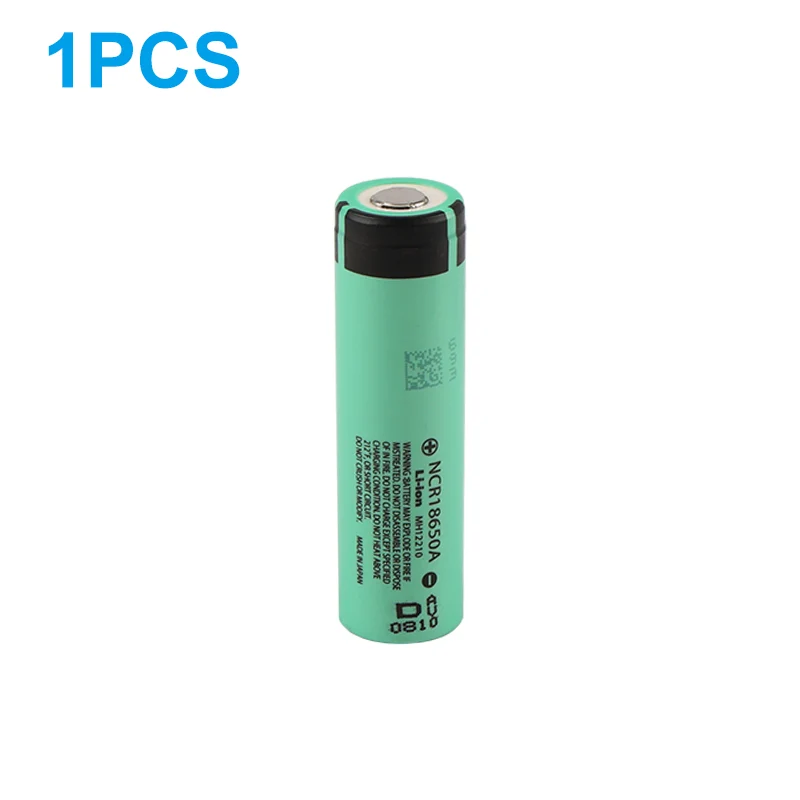 6PCS Rechargeable Li-ion Battery For Panasonic NCR18650A 18650 3.6V 3100mAh