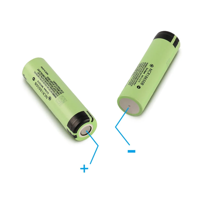 6PCS NCR18650B 18650 Li-ion Battery – 3.7V 3400mAh Rechargeable Cell