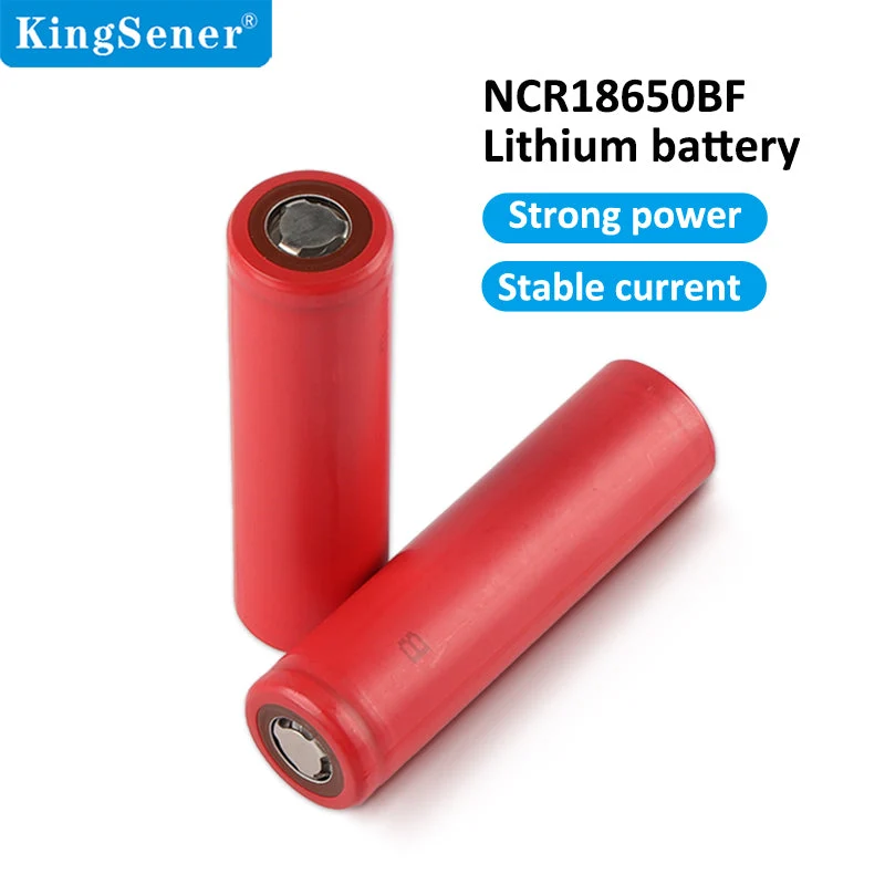 Panasonic NCR18650BF Rechargeable Battery Cells 3.6V 3400mAh 6PCS