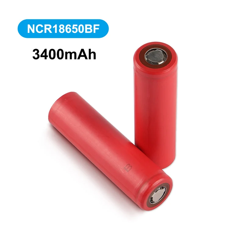 Panasonic NCR18650BF Rechargeable Battery Cells 3.6V 3400mAh 6PCS