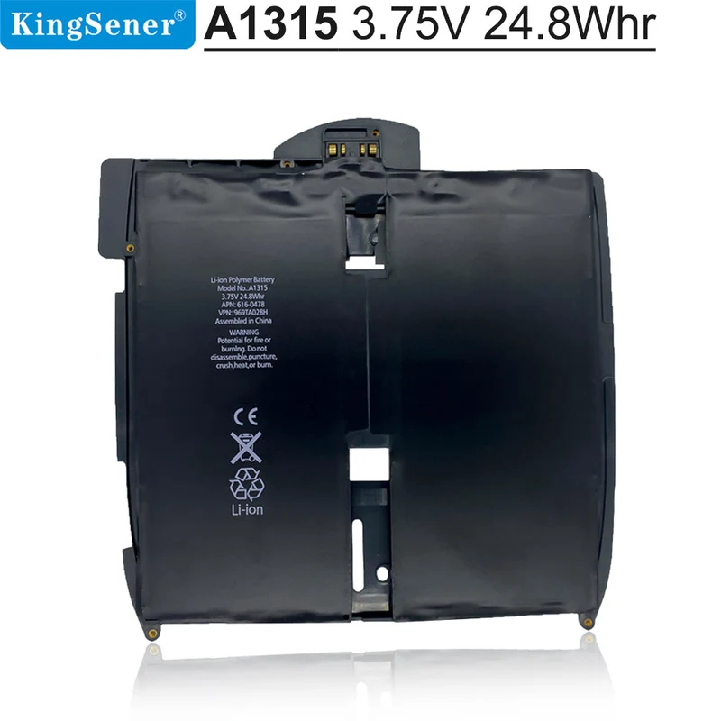 A1315 Battery for Apple iPad 1 A1219 A1337 616-0448 616-0478