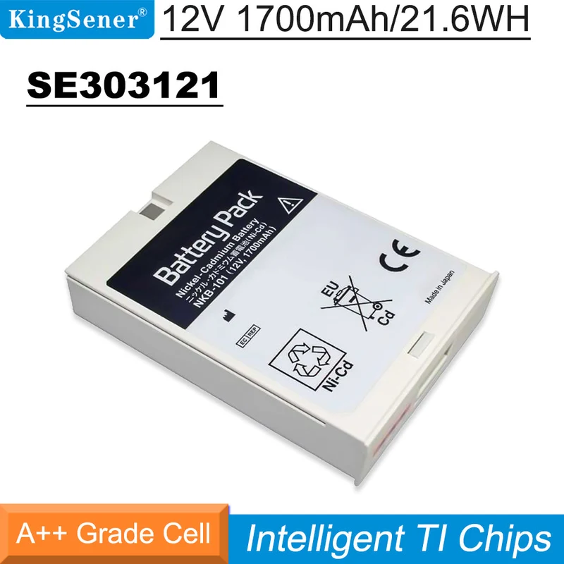 SE303121 Battery for Nihon Kohden BSM-1102 BSM-2101 Lifescope-A 12V 1.7Ah