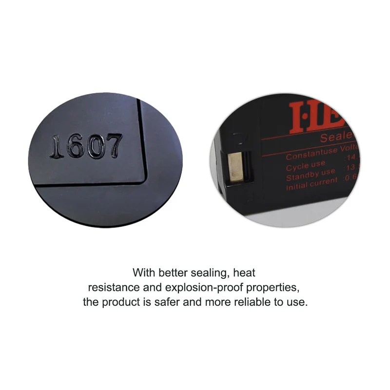 HB-120203C 12V 2.3Ah Lead-Acid Medical Monitor Battery Replacement