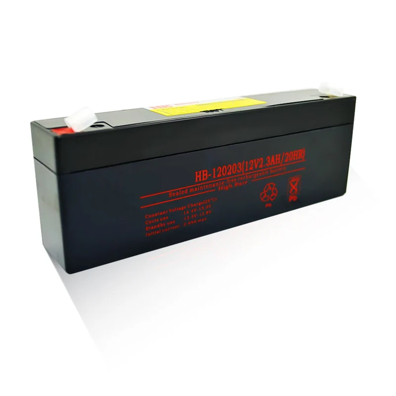 HB-120203 Lead-Acid Storage Battery 12V 2.3Ah for Audio Security UPS