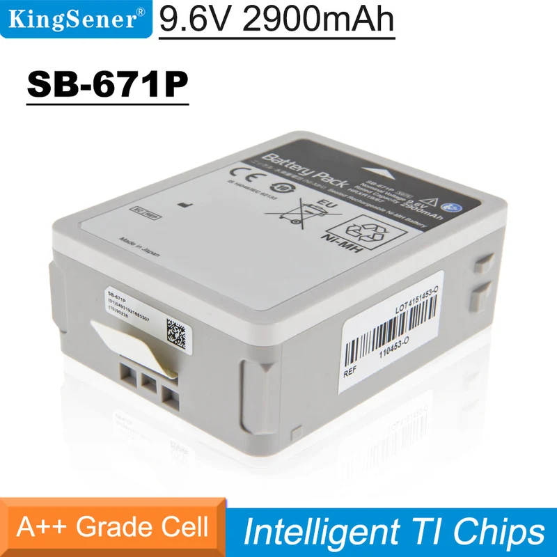 Nihon Kohden BSM-3000 BSM-6000 Monitor Battery SB-671P 9.6V 2.9Ah