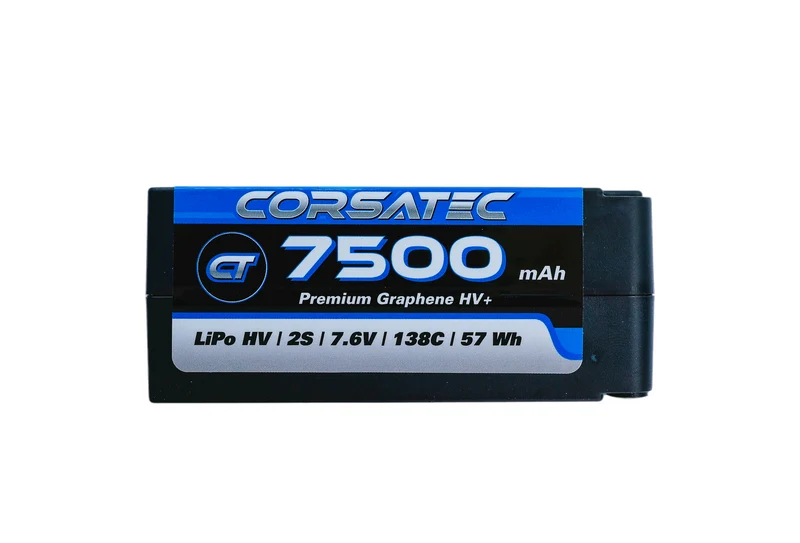 Corsatec Lipo 2s Big Shorty 7500mah Graphene HV+ CT10021