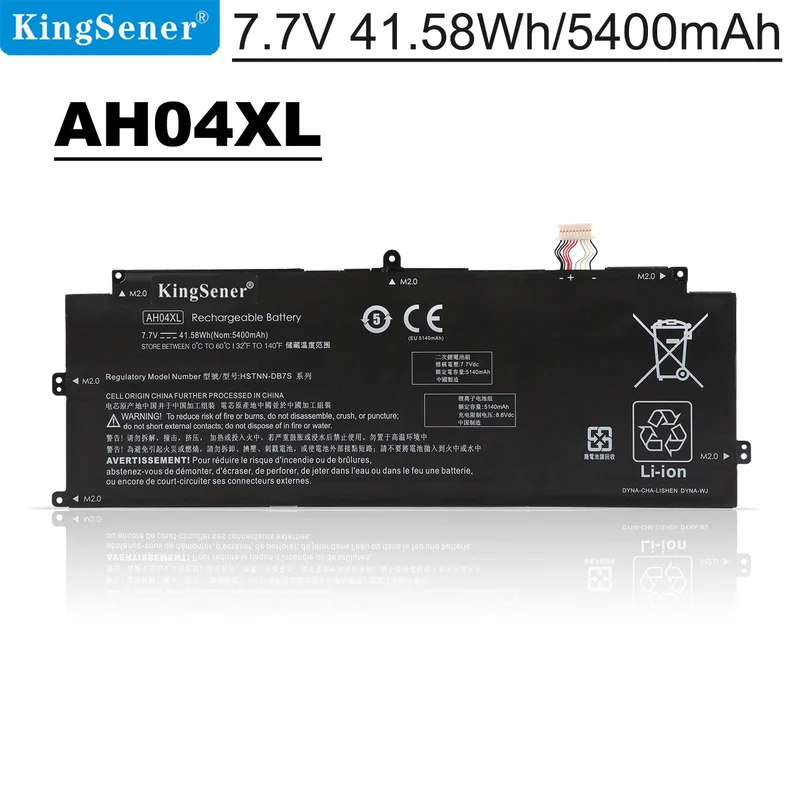AH04XL Replacement Battery for HP TPN-Q184 Series 41.58Wh 7.7V