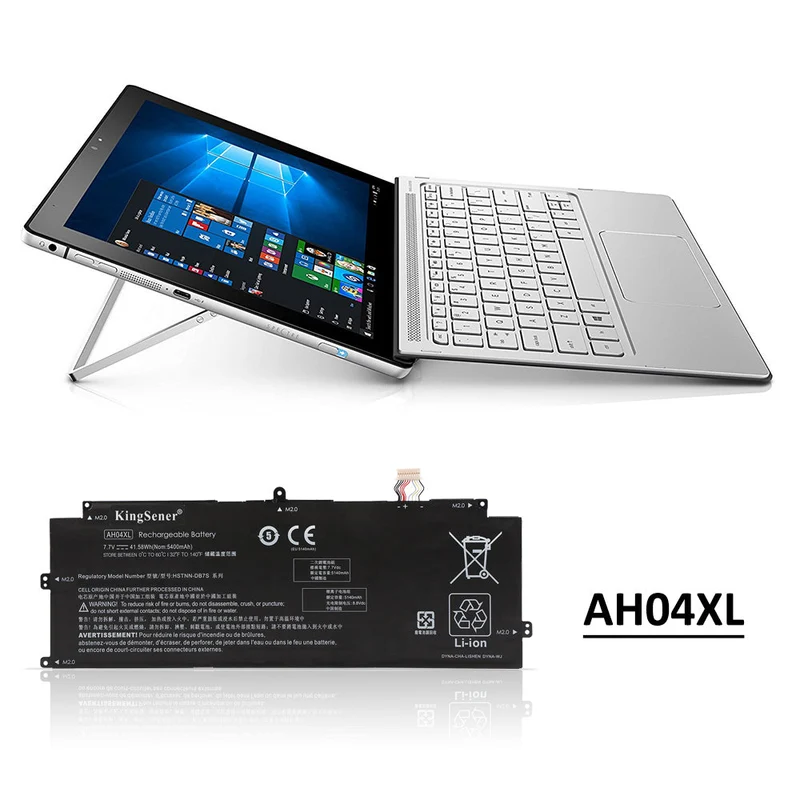 AH04XL Replacement Battery for HP TPN-Q184 Series 41.58Wh 7.7V