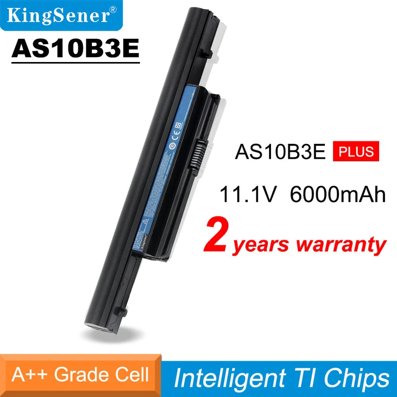 AS10B3E Battery for Acer Aspire 5553 5625 5745 5820 11.1V 66Wh