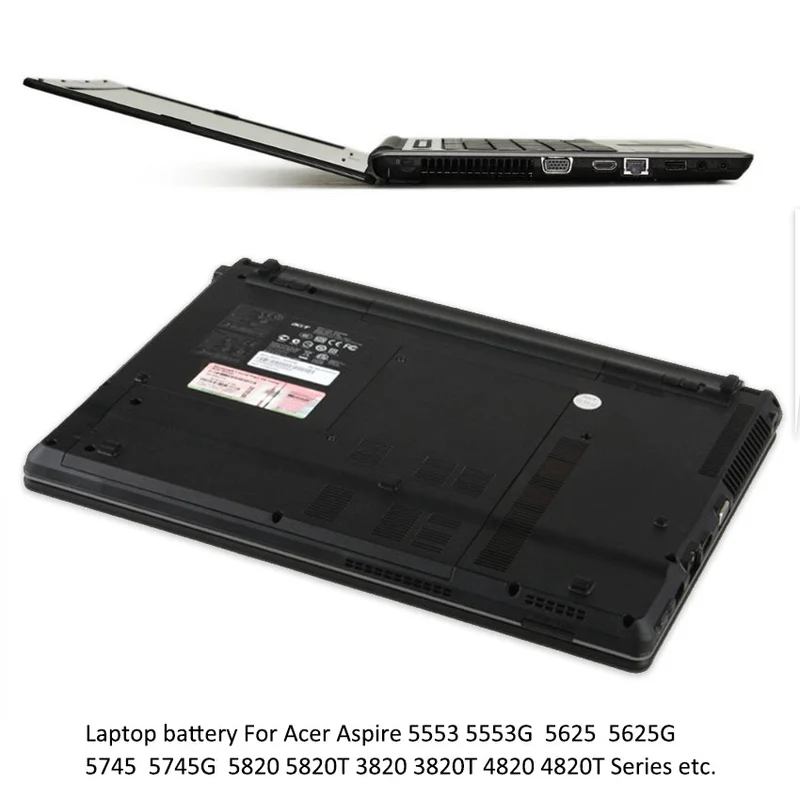 AS10B3E Battery for Acer Aspire 5553 5625 5745 5820 11.1V 66Wh
