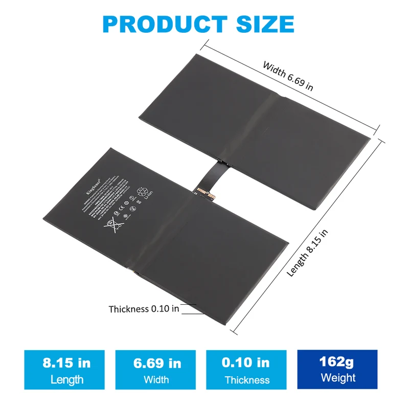 A1670 Battery for Apple iPad Pro 12.9 2nd Gen A1671 A1754
