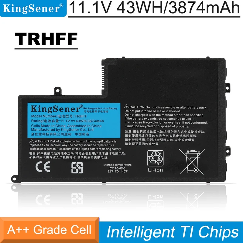 TRHFF Laptop Battery for Dell Latitude 3450 3550 Inspiron 14-5445 15-5545 — 11.1V 43Wh