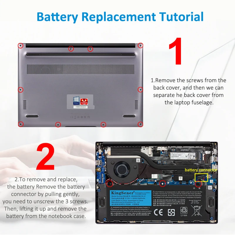 HB4692Z9ECW-41 Battery for Huawei MateBook D 14 56Wh