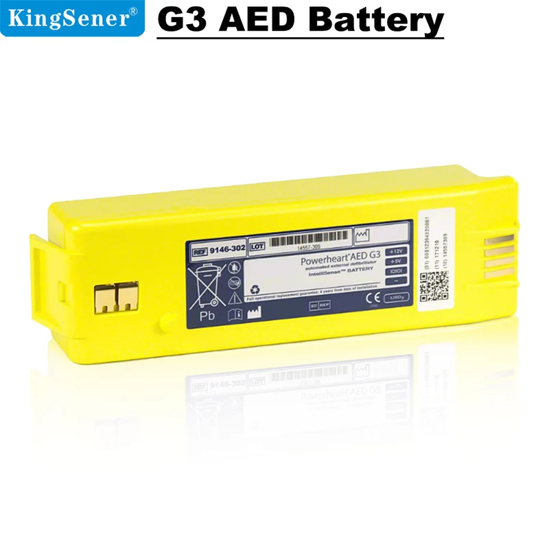 Medical Battery 9146-202 For Powerheart AED G3 Plus Cardiac Science