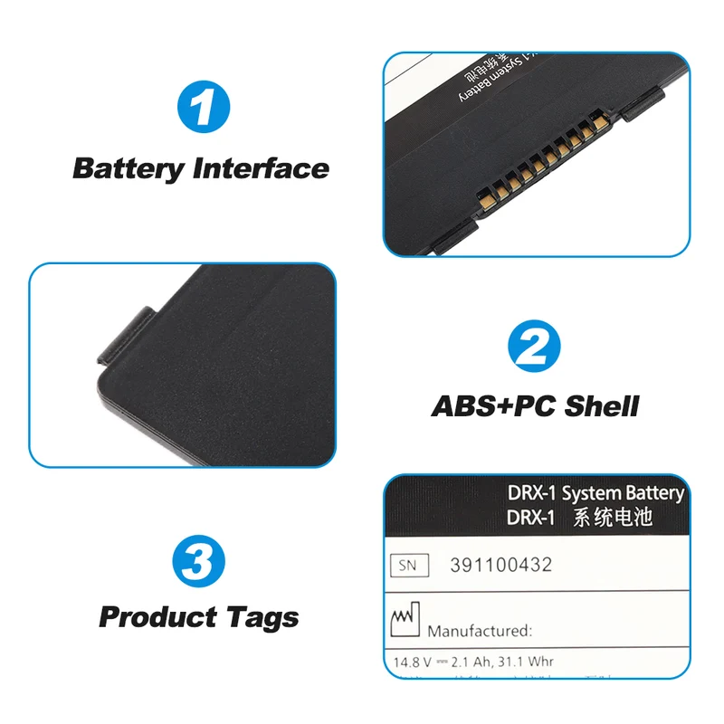 DRX-1 Battery for Carestream DRX-1 441400052 8G5132