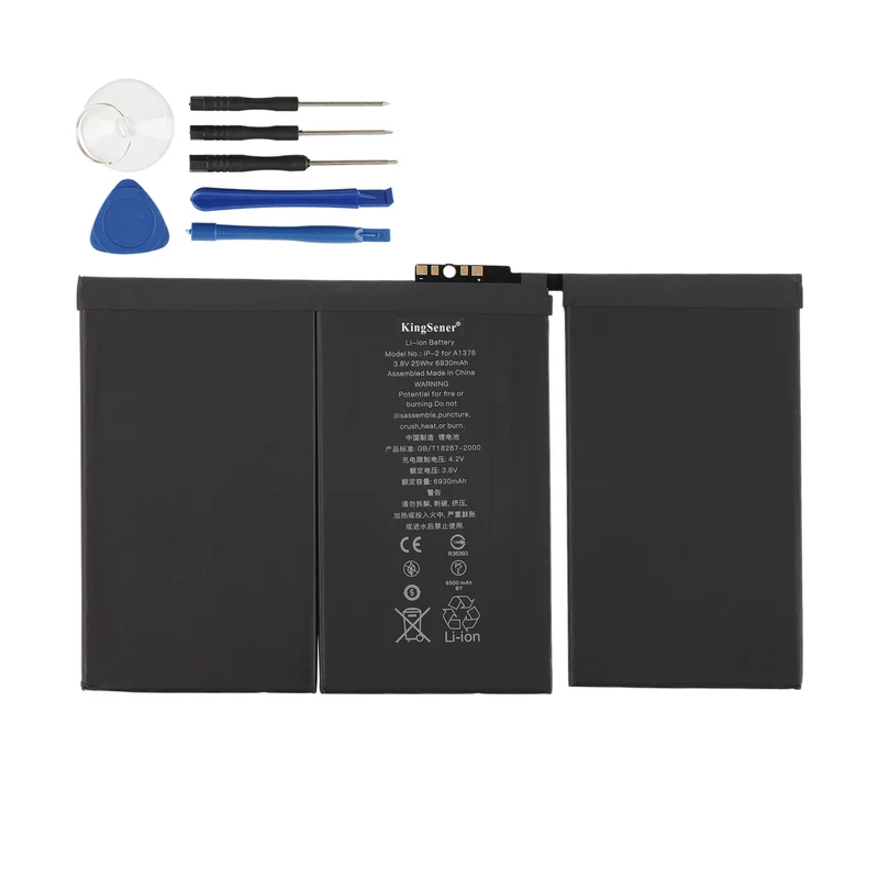 A1376 Battery for Apple iPad 2 A1395 A1396 A1397 6930mAh