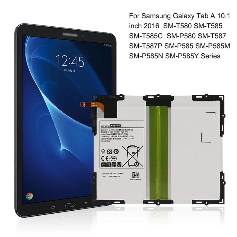 EB-BT585ABE Battery for Samsung Galaxy Tab A 10.1 T585C