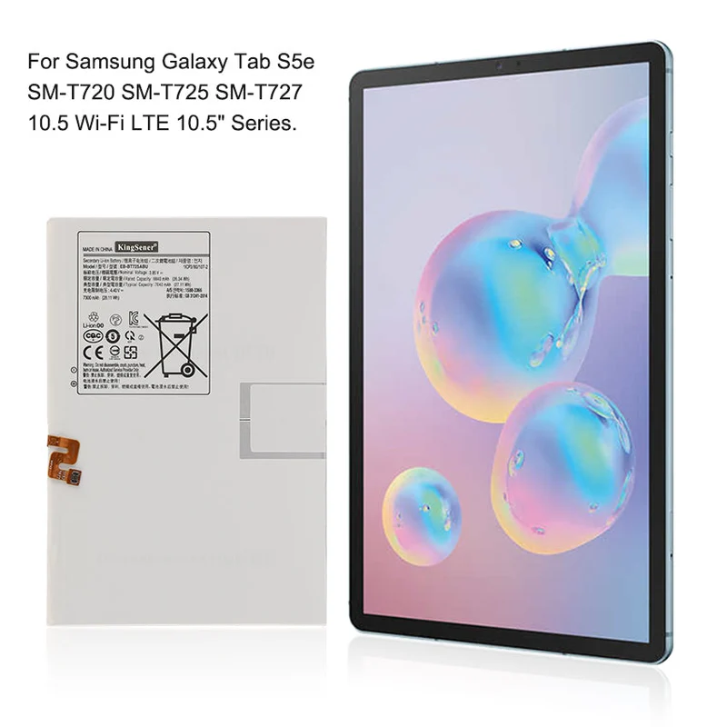 EB-BT725ABU Battery for Samsung Galaxy Tab S5e T725C T720