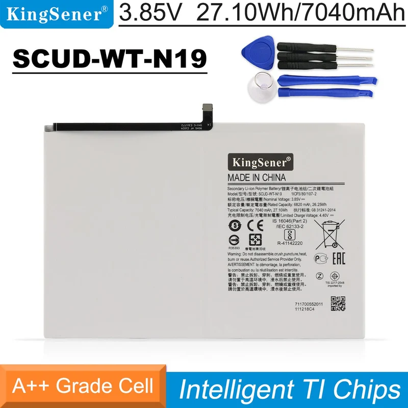 SCUD-WT-N19 Battery for Samsung Galaxy Tab A7 T500 T505C