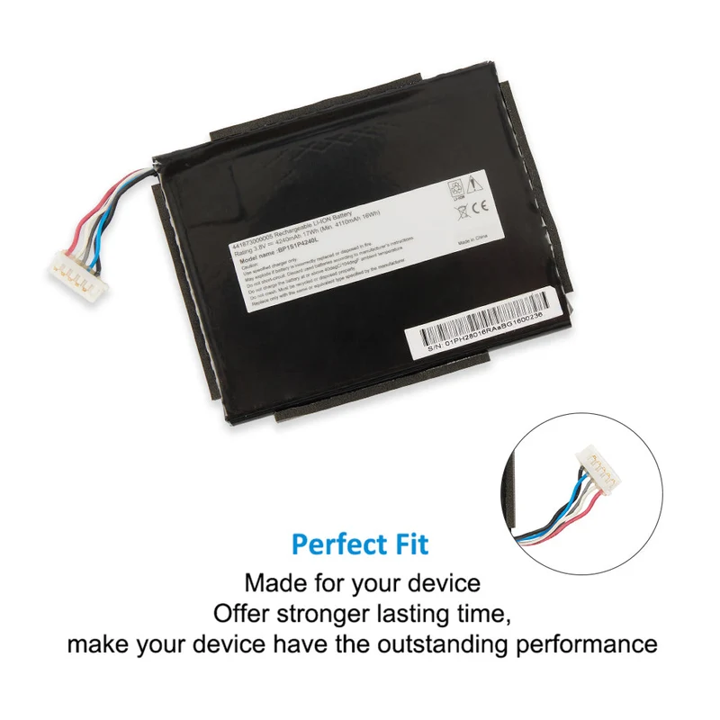 BP1S1P4240L Battery for Getac 441873000005 3.8V 4240mAh