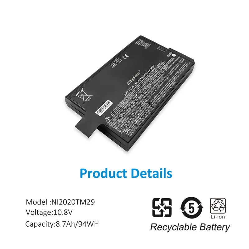 NI2020TM29 10.8V 8700mAh Battery for Trimble TX5 TX6 TX8