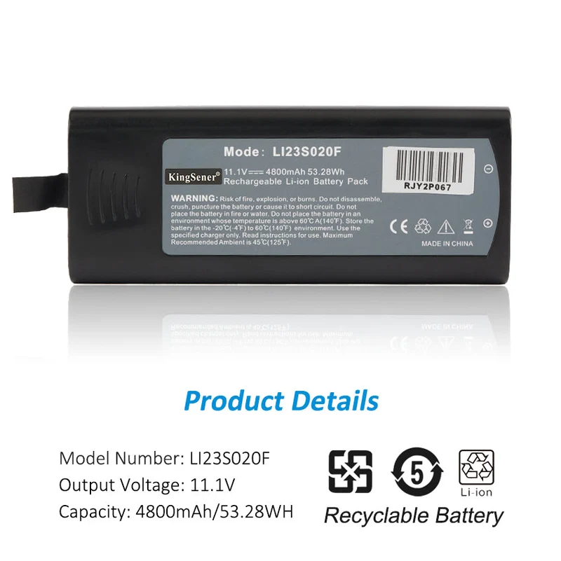 LI23S020F LI13S020F Battery for ZONDAN ZD120D Apollo