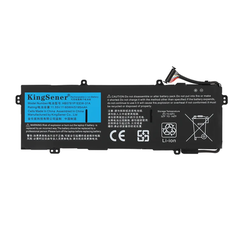 HB5781P1EEW-31A Battery for HUAWEI MateBook 14s HKD-W76