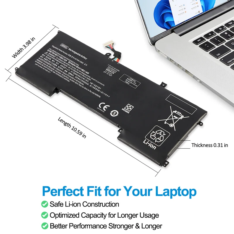 AB06XL Battery for HP Envy 13-AD 2017 13-AD000 13-AD023TU 53.61Wh