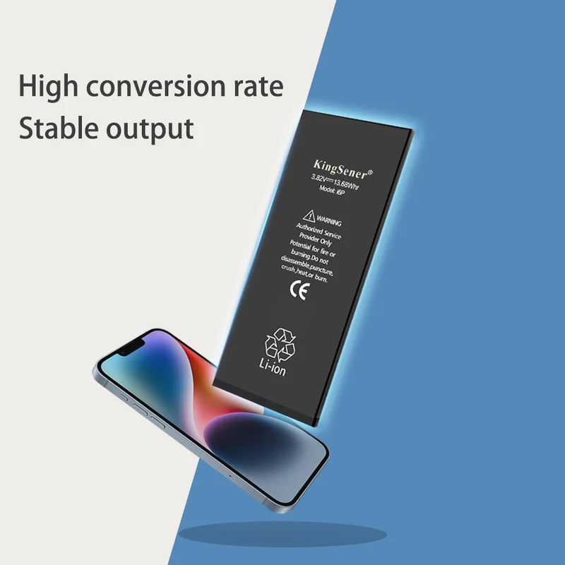 iPhone Battery For iPhone 13 Pro MAX 11 12 Mini 8 Plus 7 6S 6 Lithium Polymer Replacement Bateria 13ProMAX 8Plus 7Plus | KingSener