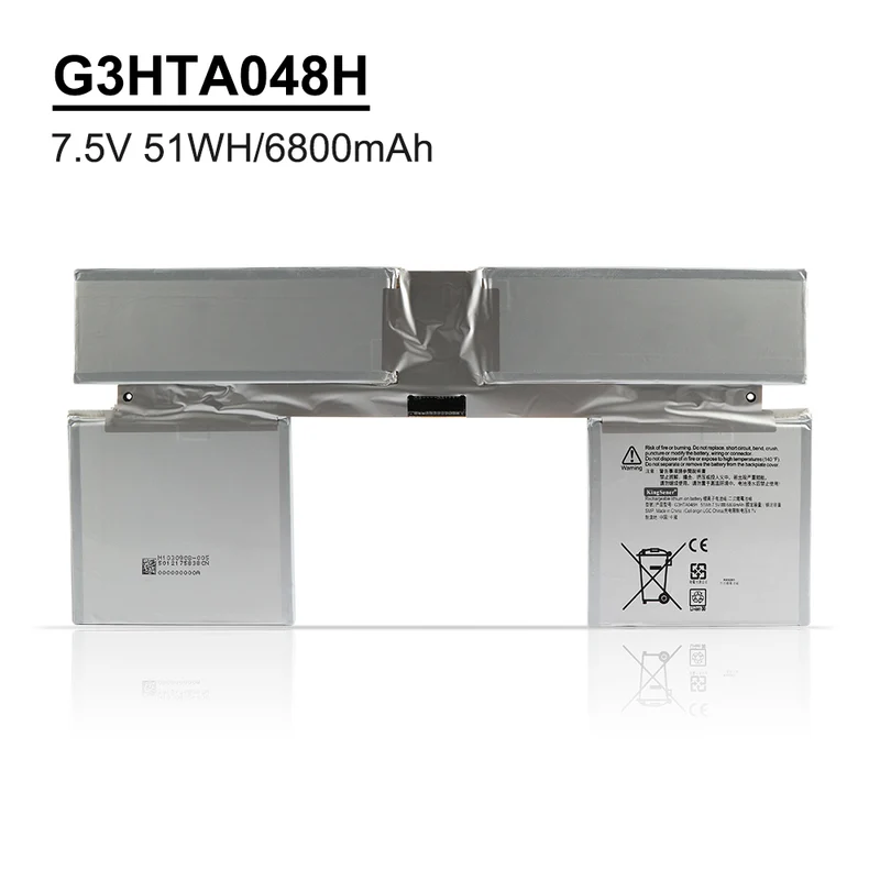 DYNH01 Replacement Battery for Microsoft Surface Book 2 15 inch 1813 Enhanced Version Tablet — 7.57V 23.2Wh
